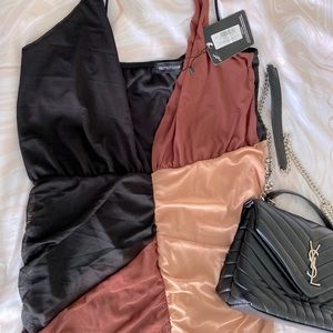 PRETTYLITTLETHING Color block jumpsuit